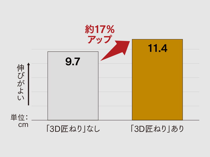 ホームベーカリービストロの3D匠ねりの効果